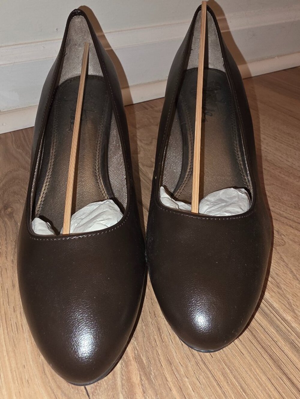 Life Stride Brown Comfort Pumps Women's 9.5W Like New